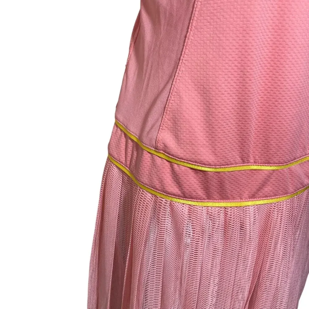 Nike Maria Sharpova Pink Tennis Dress Ballerina Coral Sphere Size Medium NWT - Picture 13 of 16